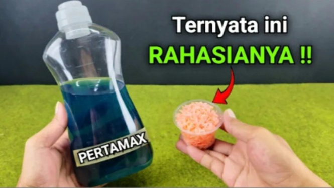 Pertamax dan sabun