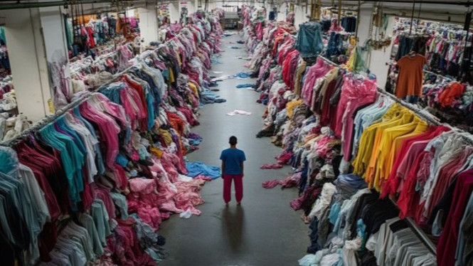 Fast fashion (ilustrasi)
