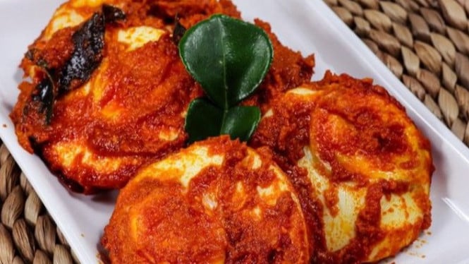 Telur Ceplok Balado (foto ilustrasi).