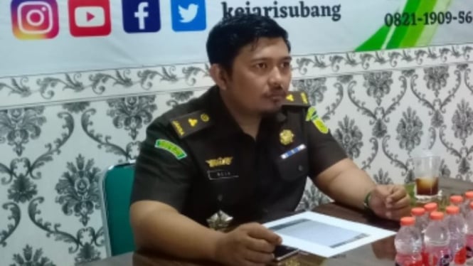 Kasi Intel Kejari Subang, Reza Afdian SH