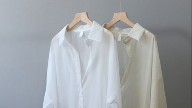 Baju Putih Menguning (ilustrasi)