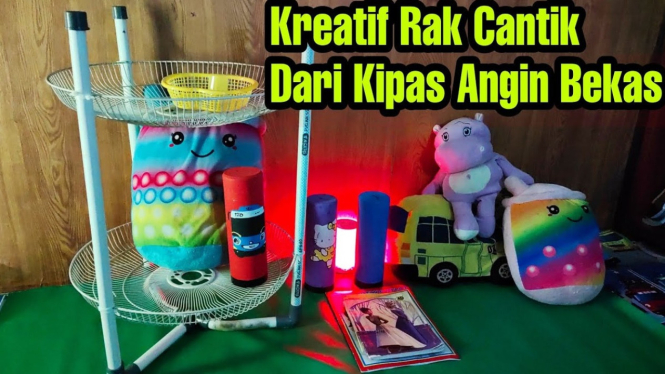 Tutorial Rak Kipas Bekas