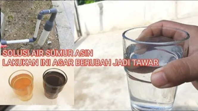 Air Sumur Bor Asin
