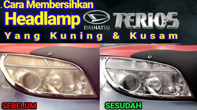 Tutorial Membersihkan Kaca Lampu