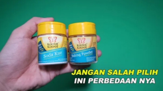 Baking soda dan baking powder