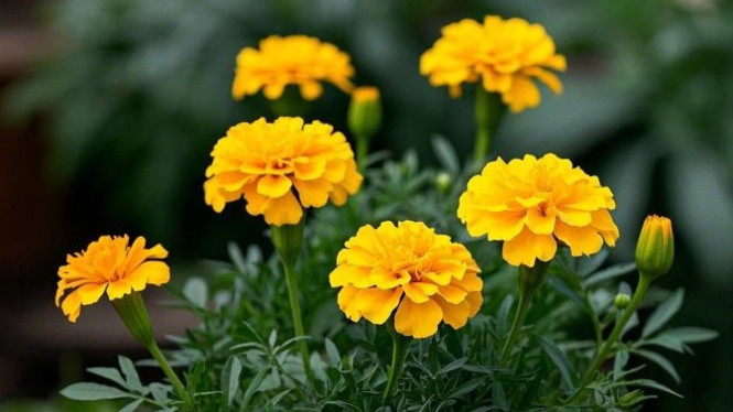 Bunga Marigold (foto ilustrasi).