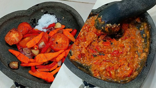 Sambal tomat terasi