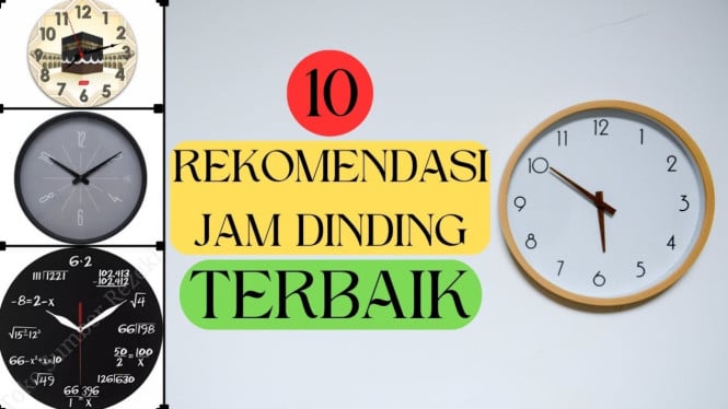 Rekomendasi Jam Dinding