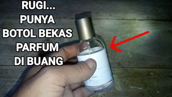 Botol Parfum Jadi Lampu