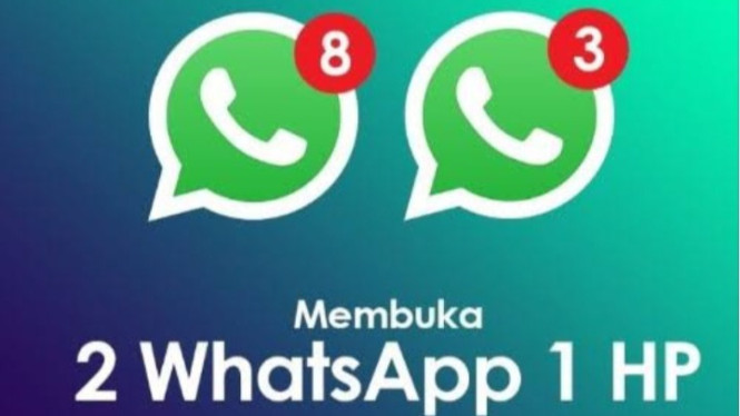Dua WhatsApp dalam Satu HP