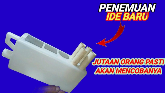 Tutorial botol bekas mandi