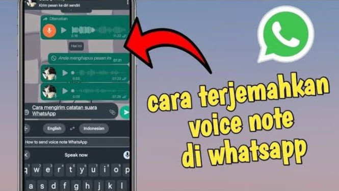 Cara Menterjemah Pesan Suara di WhatsApp