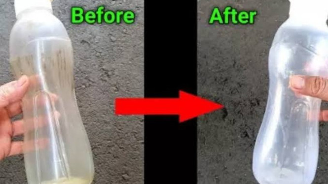 Cara Praktis Cuci Botol