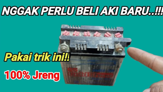 Mengembalikan Fungsi Aki Bekas