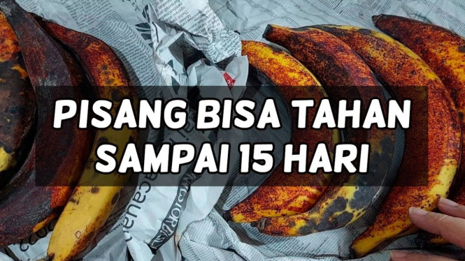 Cara simpan pisang tanduk
