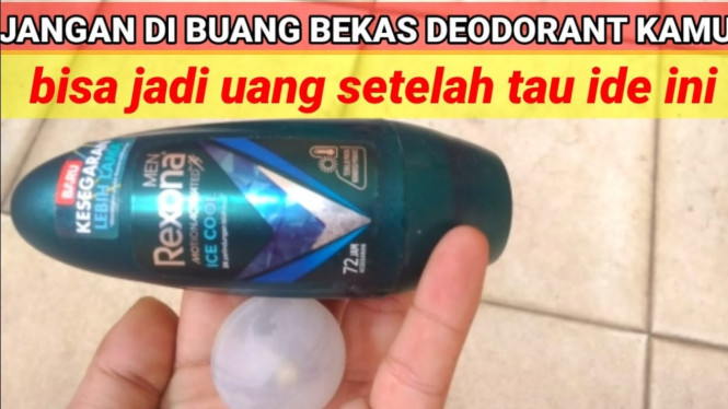 Lampu LED dari botol