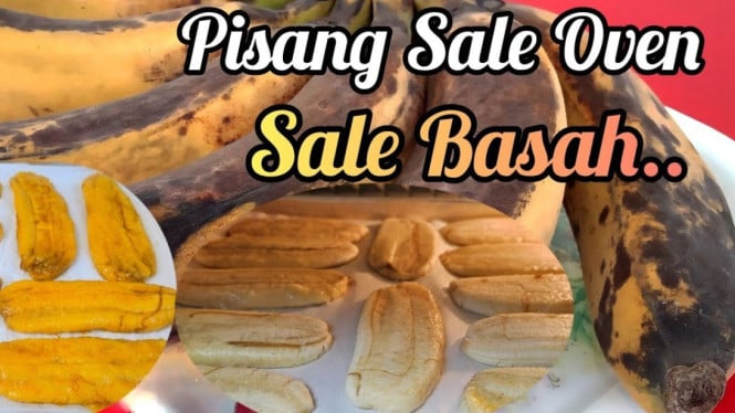 Sale pisang basah