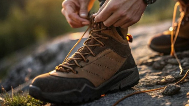 Sepatu Gunung (foto ilustrasi).