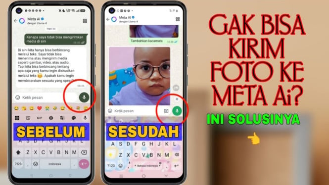 Ingin Munculkan Ikon Kamera Meta AI di WhatsApp? Begini Cara dan Tips ...