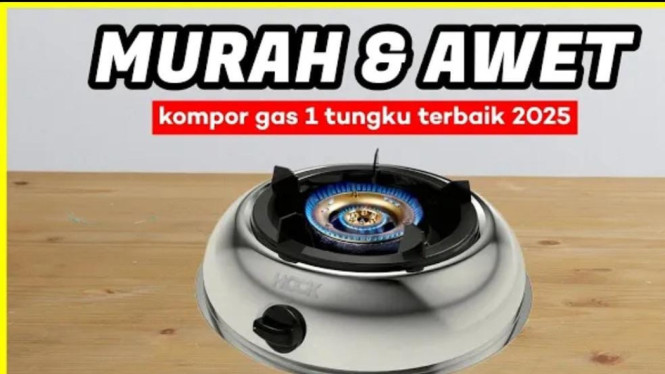 Wajib Punya Ini 10 Kompor Gas Satu Tungku Terbaik 2025 Murah Sampai