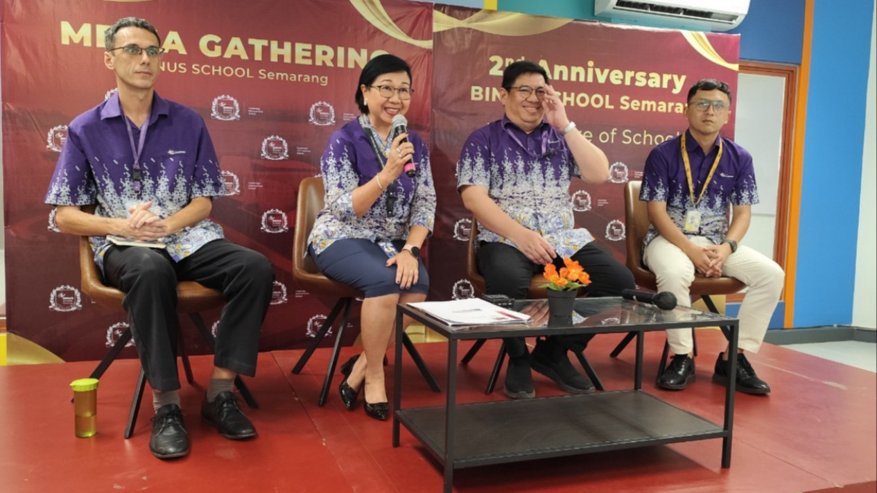 Kepala Sekolah Binus School Semarang Elsie L. Bait.