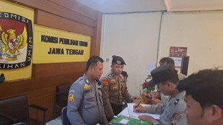 Kantor KPU dan Bawaslu di Jateng Dijaga Ketat oleh Satgas Preventif Selama Proses Pemilu