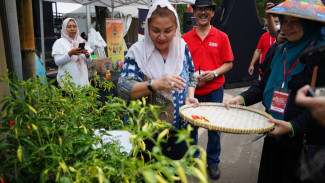 Keren, Pemeran Urban Farming di Ajang Semarang Agro Expo