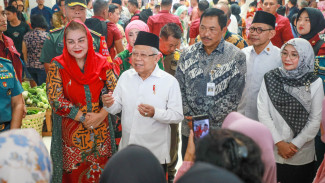 Pedagang Pasar Johar Curhat ke Wapres, Keluhkan Penataan Pasar yang Bikin Sepi Pembeli
