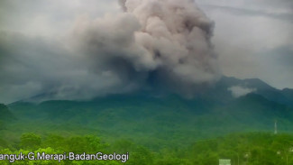 Merapi Hujan Deras Siang Ini, BPPTKG Ingatkan Bahaya Banjir Lahar