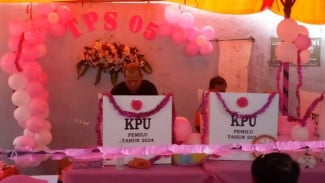 TPS Unik Ala Valentine Day di Semarang, Penuh Pernak-Pernik Warna Pink
