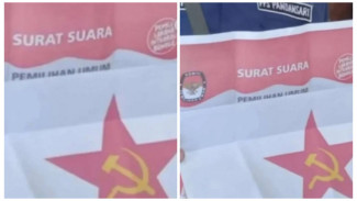 Geger Temuan Surat Suara Berlogo Mirip PKI di TPS Pandansari Semarang