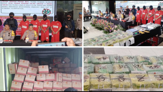 Polda Jateng Menangkap 4 Orang Pengedar 52 Kg Sabu dan Ekstasi, Dibekuk di Tol Sragen dan Banten