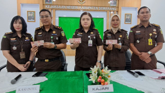 Kejari Kab. Semarang Terima Pembayaran Denda Penyalahgunaan BBM Bersubsidi