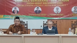 Wacana Hak Angket, Dekan FH Unissula : Sah Saja Asal Tetap Patuh Pada Prosedur yang Ada
