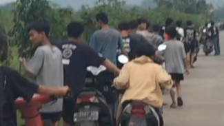 Polisi Bubarkan Ngabuburit Balap Liar di Kendal, 25 Sepeda Motor Masuk Kandang