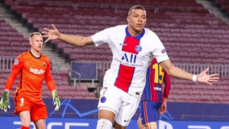 Mbappe 2 Gol, PSG Hajar Barcelona 4-1 dan Lolos ke Semifinal Liga Champions