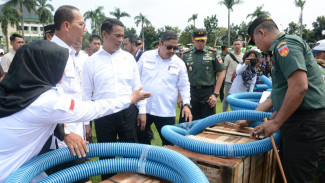 Menteri Pertanian Amran Sulaiman Datang ke Jateng Bawa 10 Ribu Pompa Untuk Petani