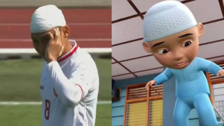 Kepala Witan Diperban, Netizen Sebut Witan Mirip Upin Ipin