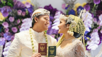 Mahalini Resmi Jadi Menantu Sule, Wajah Rizky Febian Berbinar-binar