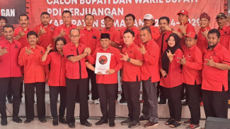 PDIP Resmi Buka Pendaftaran BaCabup-BaCawabup Semarang, Petahana Daftar Pertama