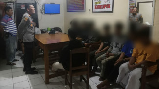 9 Remaja Diamankan Polsek Ungaran, Diduga Terlibat Pengeroyokan