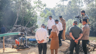 Bantuan Pompa Air Bikin Pengairan Lahan Pertanian di Klaten Tercukupi