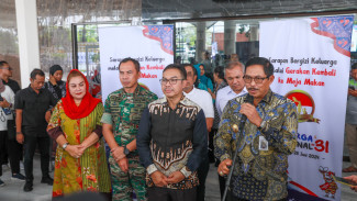 Pj Gubernur Jateng: Gerakan Kembali ke Meja Makan Jadi Momentum Untuk Memperhatikan Keluarga