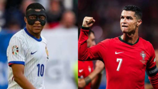 Portugal vs Prancis, Duel Ronaldo dan Mbappe yang Sedang Melempem