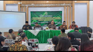 Cegah Gangguan Ideologi Negara, Kejari Kab. Semarang Gelar Sosialisasi Pakem