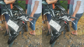 Kereta Api Joglosemarkerto Sambar Pengendara Motor di Perlintasan KA Alastua Semarang