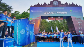 Ribuan Pelari Ikuti Rupiah Borobudur Playon 2024, Kampanyekan Cinta dan Rawat Rupiah
