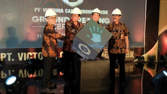 Groundbreaking pabrik VICI di Semarang. Groundbreaking pabrik VICI di Semarang.