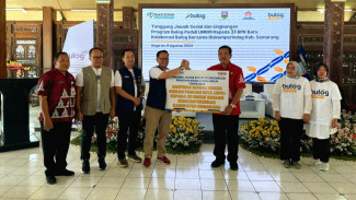 Dorong Kemajuan UMKM, Bulog Salurkan Bantuan  Ke UMKM Kab. Semarang