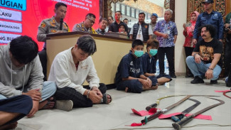 Polisi Tangkap Gangster Pelaku Pembacokan Mahasiswa Udinus Semarang, Begini Tampangnya